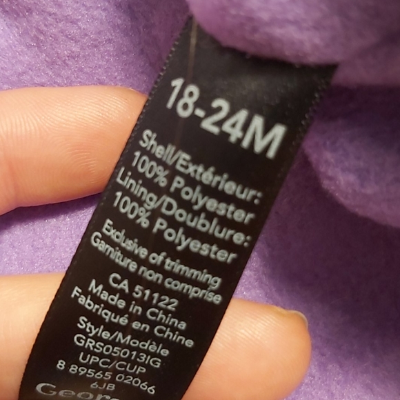 Girls Fall / Spring Rain Coat - Picture 3 of 3